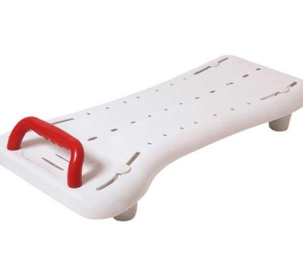 Planche de bain avec poignée rouge